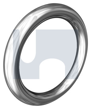 Ring Rnd Welded Ss316 M4 X 25 Hec