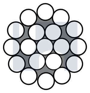 Wire Rope 3.2Mm 1 X 19 Ss316 X 100M Hec Per Mtre