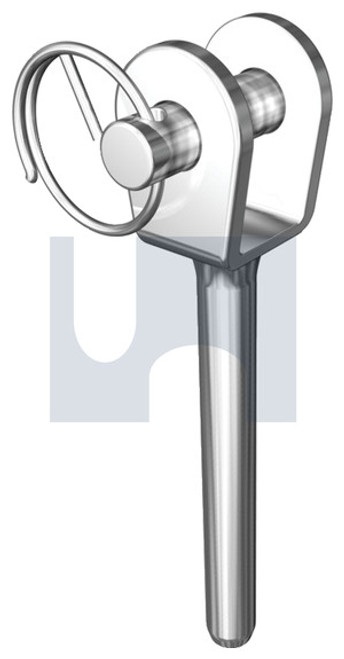 Terminal Swage Fork Ss316 M2.5 X 55 Hec