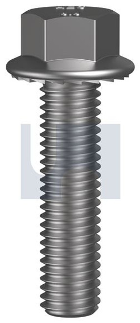 Bolt Hex Flg Zp M8 X 16 Din6921/Cl 8.8 Zinc Plated (Rohs Compliant)