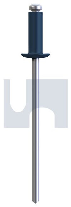 Rivet Dome Hd 73As2 - 4-4 (3.2 X 10) Pk 1000 Deep Ocean