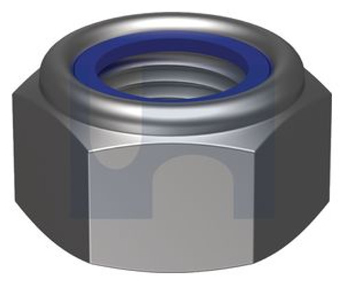 Nut Hex Nyloc Mf Zy M8-1.00 Din985/Cl 8