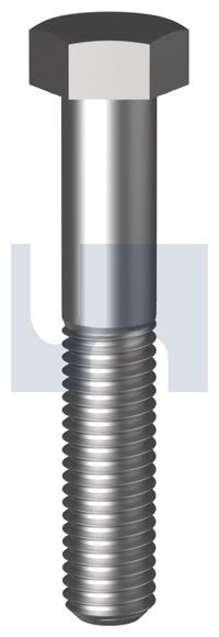 Hex Bolt Ss316 M24 X 90 Din 931