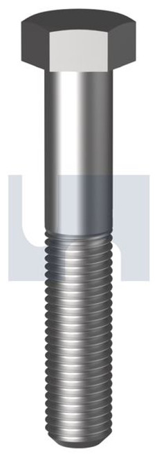 Hex Bolt Unf Ss304  5/16 X 2 Ansi B18.2.1