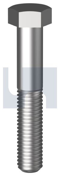Hex Bolt Bsw Ss316 1/2 X 4-1/2 Bs1083