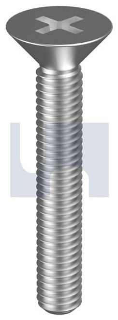 Metal Thread Csk Unf Xr Ss304 10-32 X 5/8 Ansi B18.6.3 Pk100