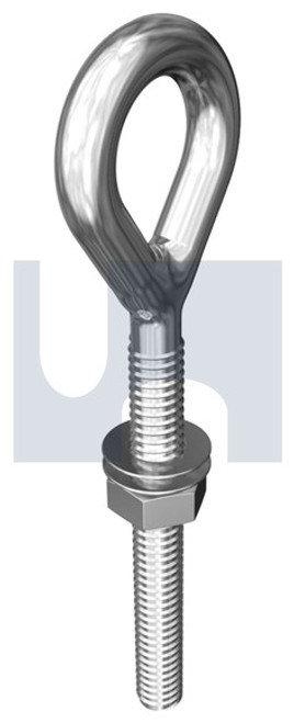 Eye Bolt Kit Ss304 M10 X 80 Nut + 2 Washers