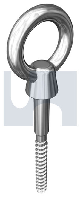 Lag Screw Eye+Collar Ss316 M12 X 120 Hec