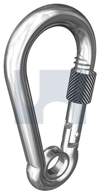 Hook Spring+Eye & Nut Ss316 M10 X 100 Hec