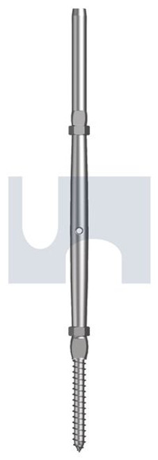 Rigging Screw Lag+Swage Ss316 M5 X 3.2 Hec