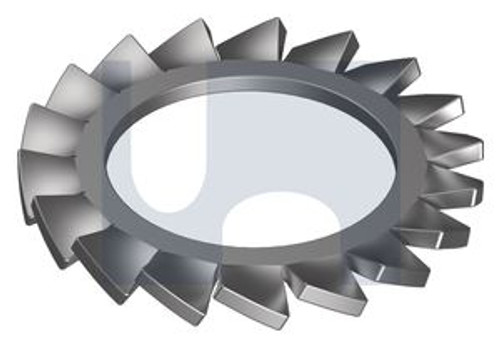 Washer Lock Ext Tooth Ss316M5X10.0X0.6 Din 6798 Type A/A4