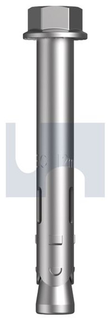 Tygabolt (Sleeve Anchor) Mechanical Galvanised 16Mm X 65 Hec / Class 4.6