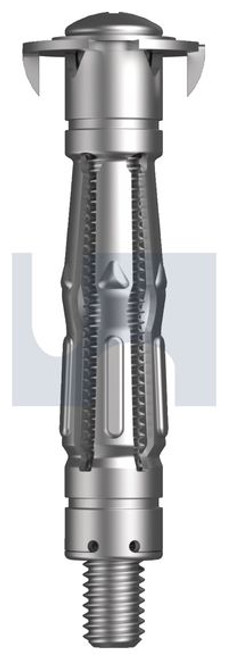 Hollow Wall Anchor Standard Zinc Plated (Rohs Compliant) M6 X 59 Hec