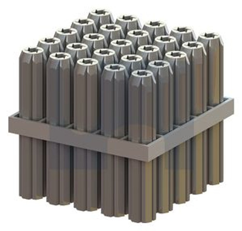 Wall Plug Tapered Point Nylon Pvc 12 X 50 Grey (20-24G Screw)