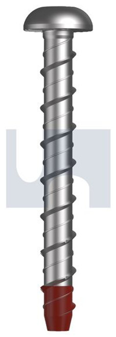 Xbolt - Dome Head Torx Drive Mechanical Galvanised M8 X 60 Hec