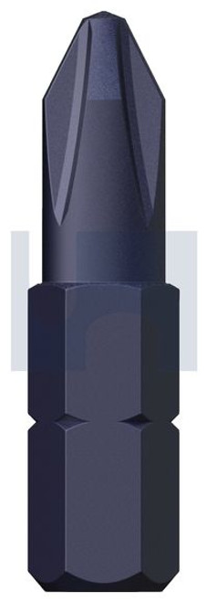 Insert Phillips S2 Alloy Steel Ph2 X 25 Standard Drive Bit 1/4