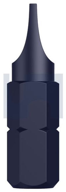 Insert Slotted S2 Alloy Steel Sl5 X 25 Standard Drive Bit 1/4