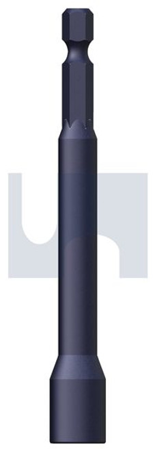 Magnetic Nut Setter S2 Alloy Steel  5/16 X 100 Standard Drive Bit 1/4