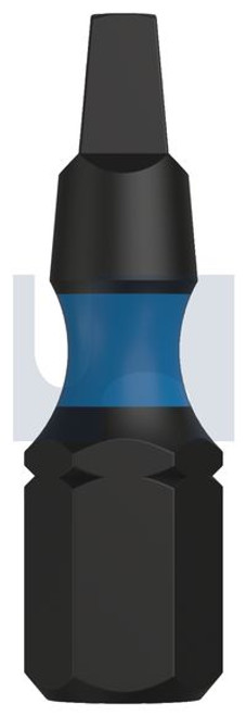 Insert Square S2 Alloy Steel Black Sq3 X 25 Impax Drive Bit 1/4