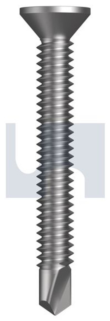 Metal Sds Countersunk Class 3 #10-24 X 40 As3566 Phillips Drive