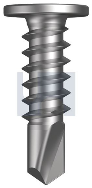 Metal Sds Flat Head Class 3 #10-16 X 16 As3566 Phillips Drive