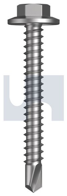 Metal Sds Flanged Hex Head Class 4 #12-14 X 45 As3566