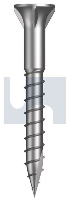 Type 17 Bugle Batten-4 Rib 316 Stainless #8-10 X 38 Square Drive