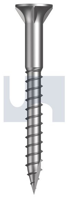 Type 17 Bugle Batten-4 Rib 316 Stainless #8-10 X 50 Square Drive