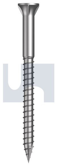 Type 17 Bugle Batten-4 Rib 316 Stainless #12-10 X 75 Square Drive