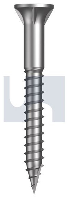 Type 17 Bugle Batten-4 Rib 316 Stainless #14-10 X 58 Square Drive