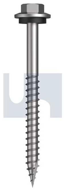 Type 17 Hex Head + Washer 316 Stainless #12-11 X 65 As3566