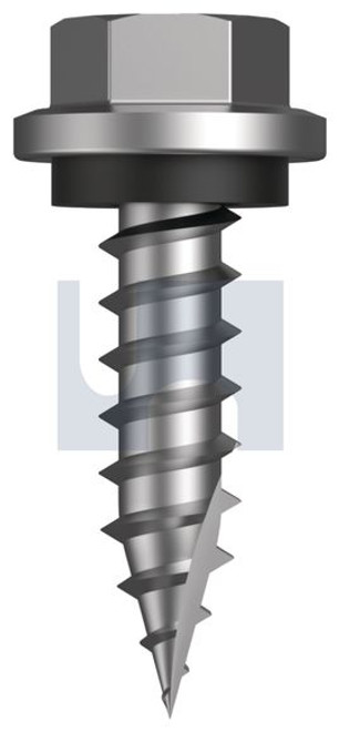 Type 17 Hex Head + Washer 316 Stainless #14-10 X 25 As3566