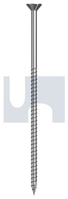 Type 17 Self Embed Head 316 Stainless #12-10 X 130 Square Drive