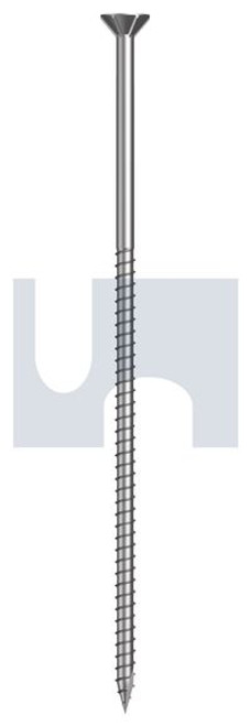 Type 17 Self Embed Head 316 Stainless #12-10 X 150 Square Drive