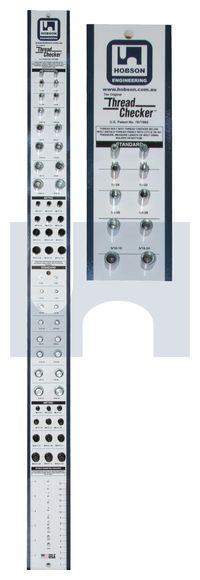 Wall Mounted Thread Gauge Checker Imperial & Metric