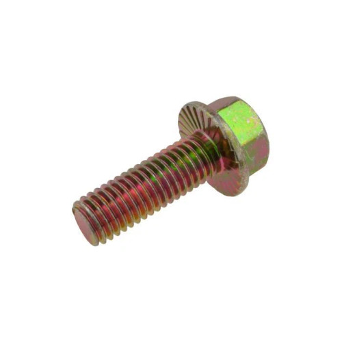 Flange Bolt Grade 8.8 M12 x 50 Zinc Yellow Serrated