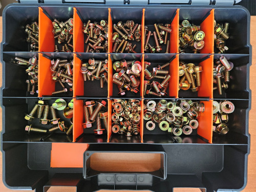 Metric Flange & SEM Bolt Combo Kit (340 pcs)