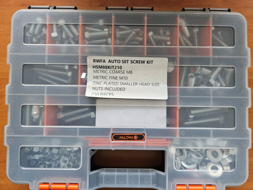 Auto Set Screw Kit (210 pcs)