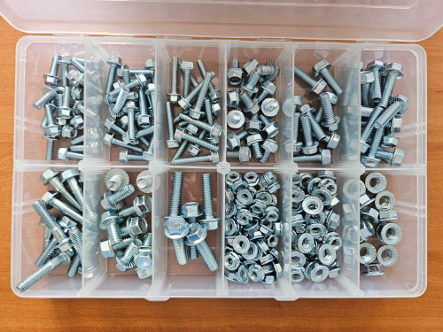 Imperial Flange Bolt Jumbo Kit (220 pcs)