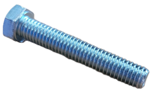 Hex Set Screw M8 x 35 Small Automotive Head 8.8 Zinc Plated