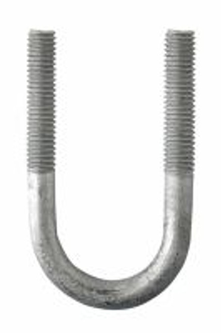 45mm x 140mm (1/2" BSW 1-3/4 x 5-1/2) Galvanised Round U-Bolts 45mm x 140mm (1/2" BSW 1-3/4 x 5-1/2) Galvanised Round U-Bolts