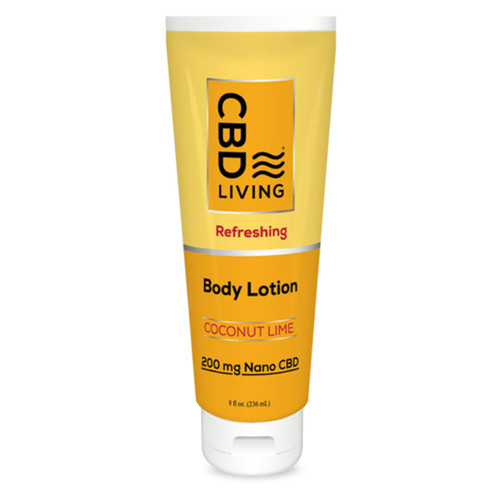 CBD Topical - Lotion 8 oz (200mg) - Coconut Lime