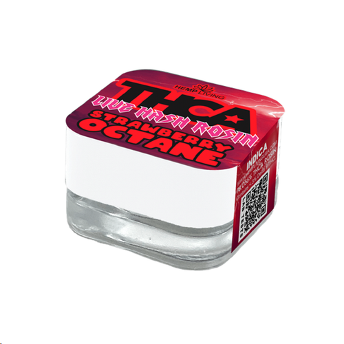 THCA Live Hash Rosin - 1 gram - Strawberry Octane (Indica)