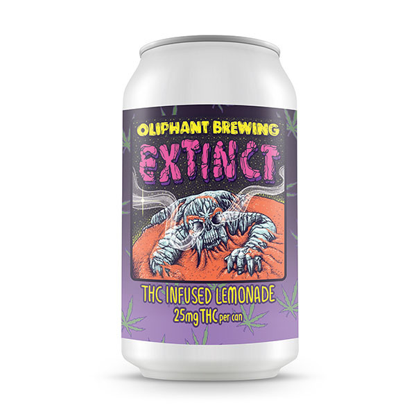 Oliphant Brewing THC Infused Beverage Lemonade