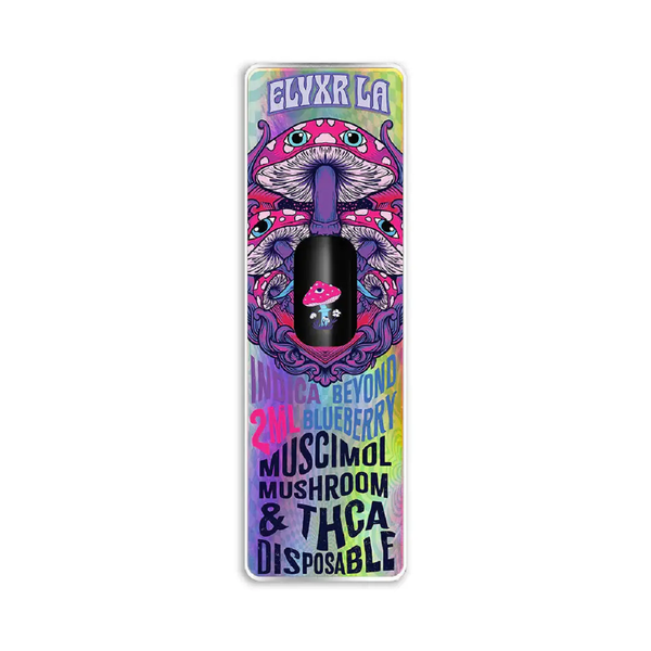 Elyxr LA THCA Disposable Vape Muscimol Mushroom Indica