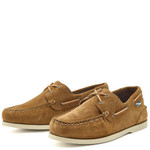 Chatham Compass II Repello G2 Men's Suede Boat Shoes Tan