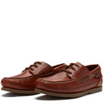 Chatham Rockwell II G2 Wide Fit Men's Boat Shoes Chestnut