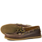 Apache Moose Rig Boat Shoes Chestnut
