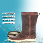 Apache Moose Stornoway Sailing Boots Brown