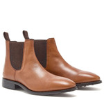 Chatham Conholt Men's Oiled Leather Chelsea Boots Tan